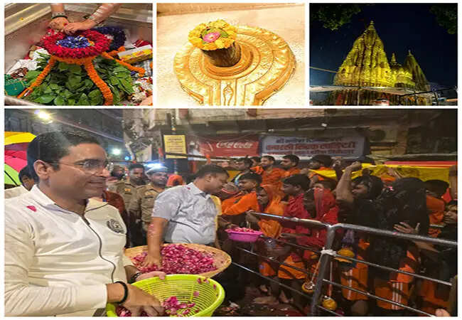 सावन का प्रथम सोमवार : शिव मंदिरों में उमड़ी भीड़, हर-हर महादेव के जयघोष से गूंजा वातावरण