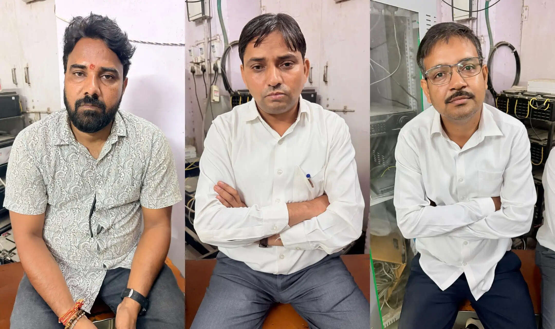सोलर प्लांट की नेट मीटरिंग के लिए रिश्वत लेते रेलवे इंजीनियर समेत तीन गिरफ्तार