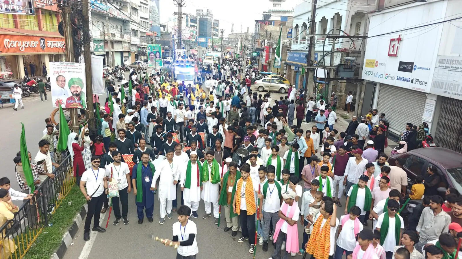 शांतिपूर्ण माहौल में मना त्याग और बलिदान का पर्व मोहर्रम