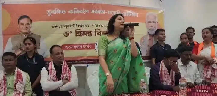 जालुकबाड़ी–पांडु में जोरदार चुनावी प्रचार, मुख्यमंत्री की जीत को लेकर आशावादी रिनिकी भुइयां शर्मा