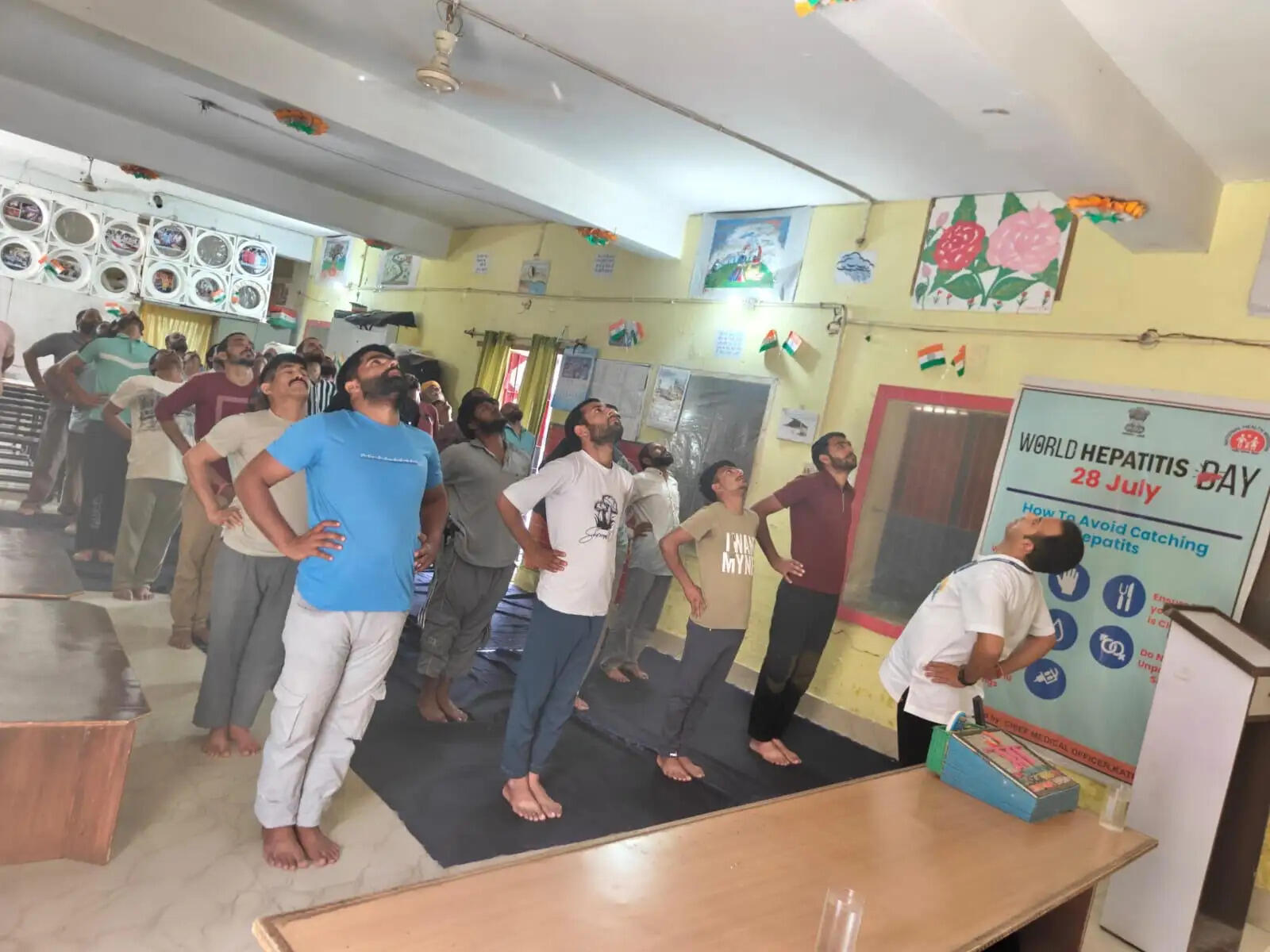 नशा मुक्त अभियान के तहत जिला जेल कठुआ में जागरूकता कार्यक्रम, योग व व्याख्यान से मिला लाभ