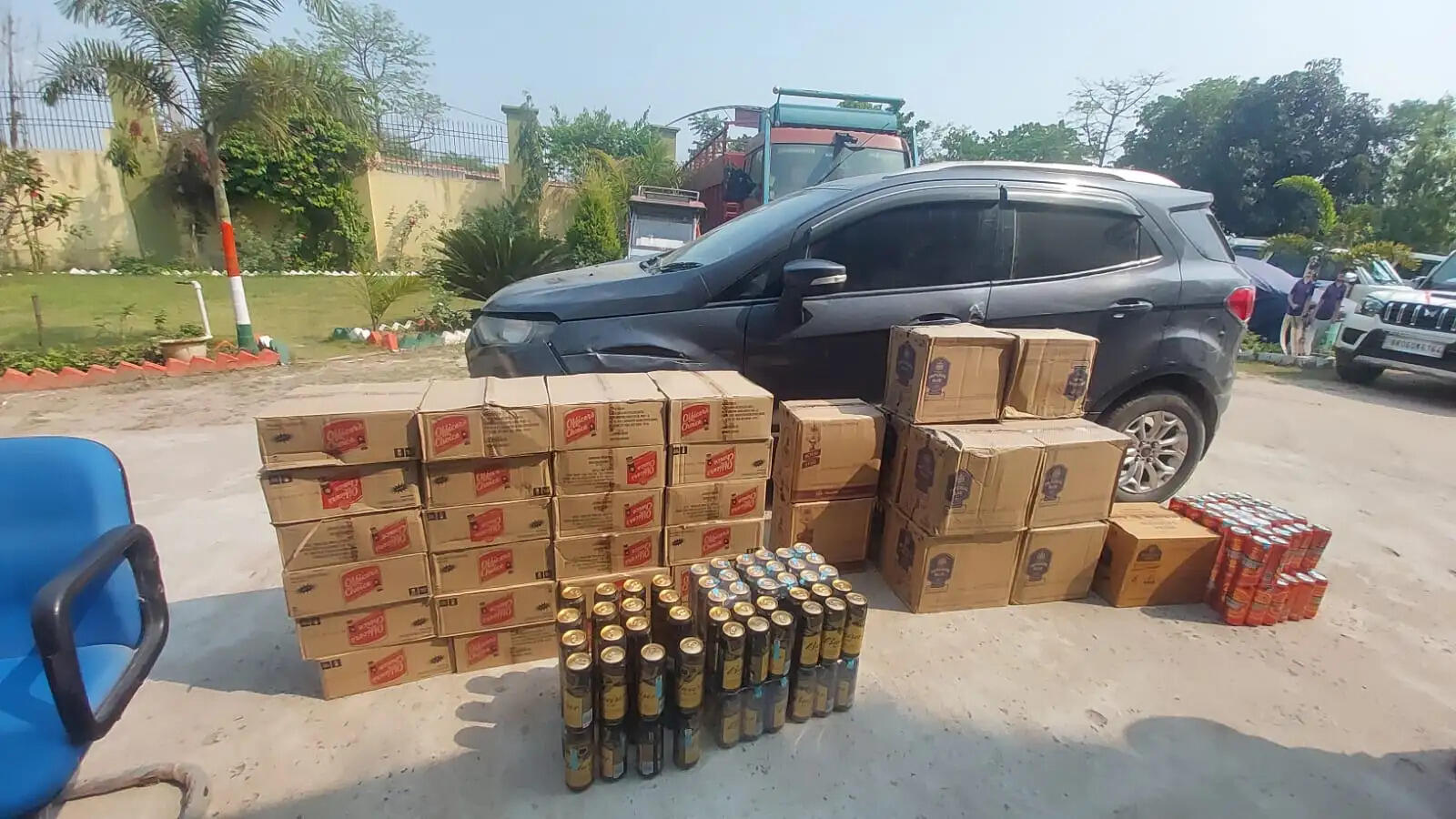 सुपौल में उत्पाद विभाग की बड़ी कार्रवाई, 404.36 लीटर शराब सहित अन्य नशीले पदार्थ जब्त