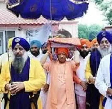 श्रीगुरु तेगबहादुर के शहीदी पर्व की संदेश यात्रा का मुख्यमंत्री ने किया स्वागत