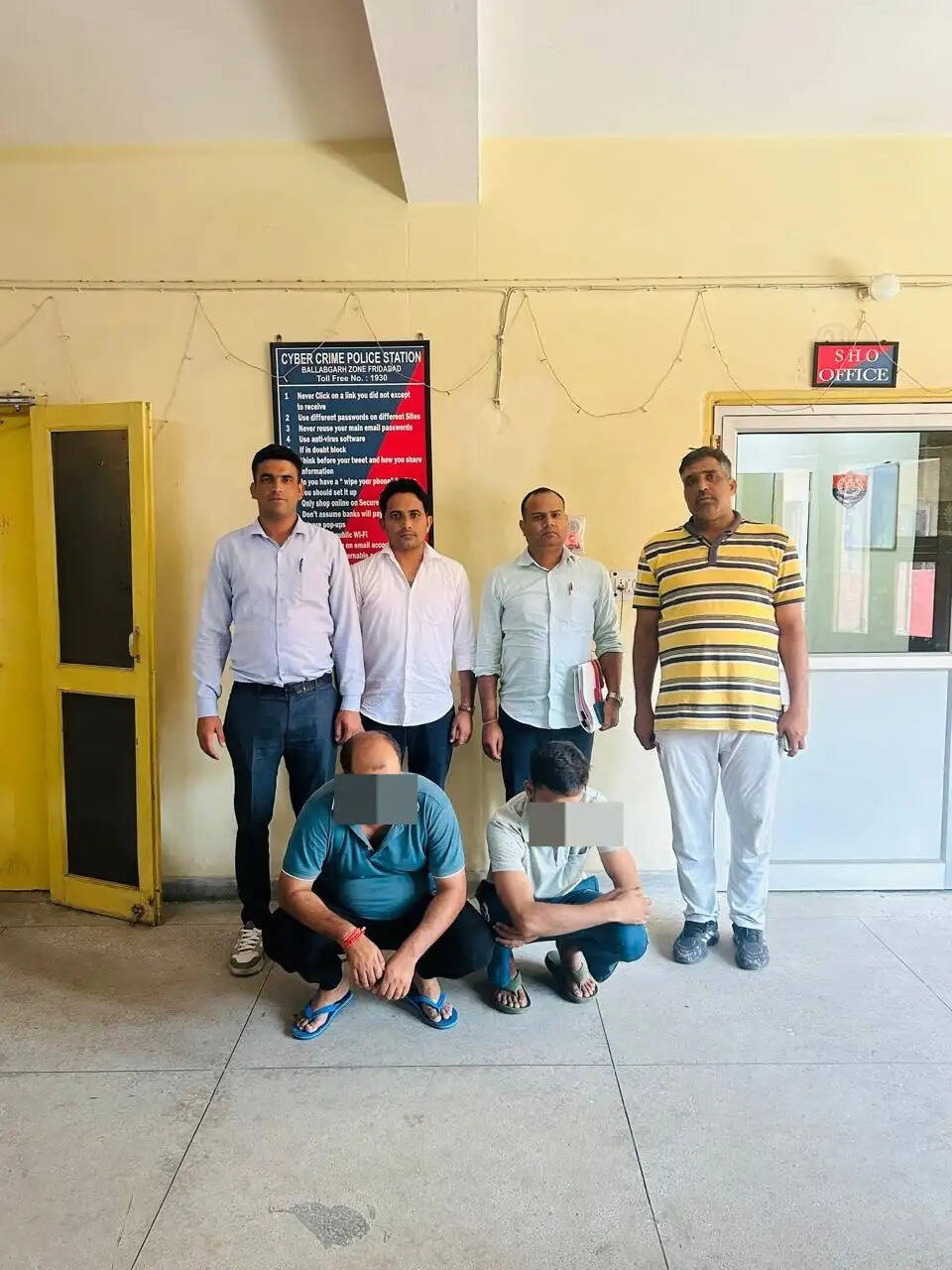 फरीदाबाद : पे-आउट सर्विस प्रोवाईड करवाने के नाम पर ठगी, दो आरोपी गिरफ्तार