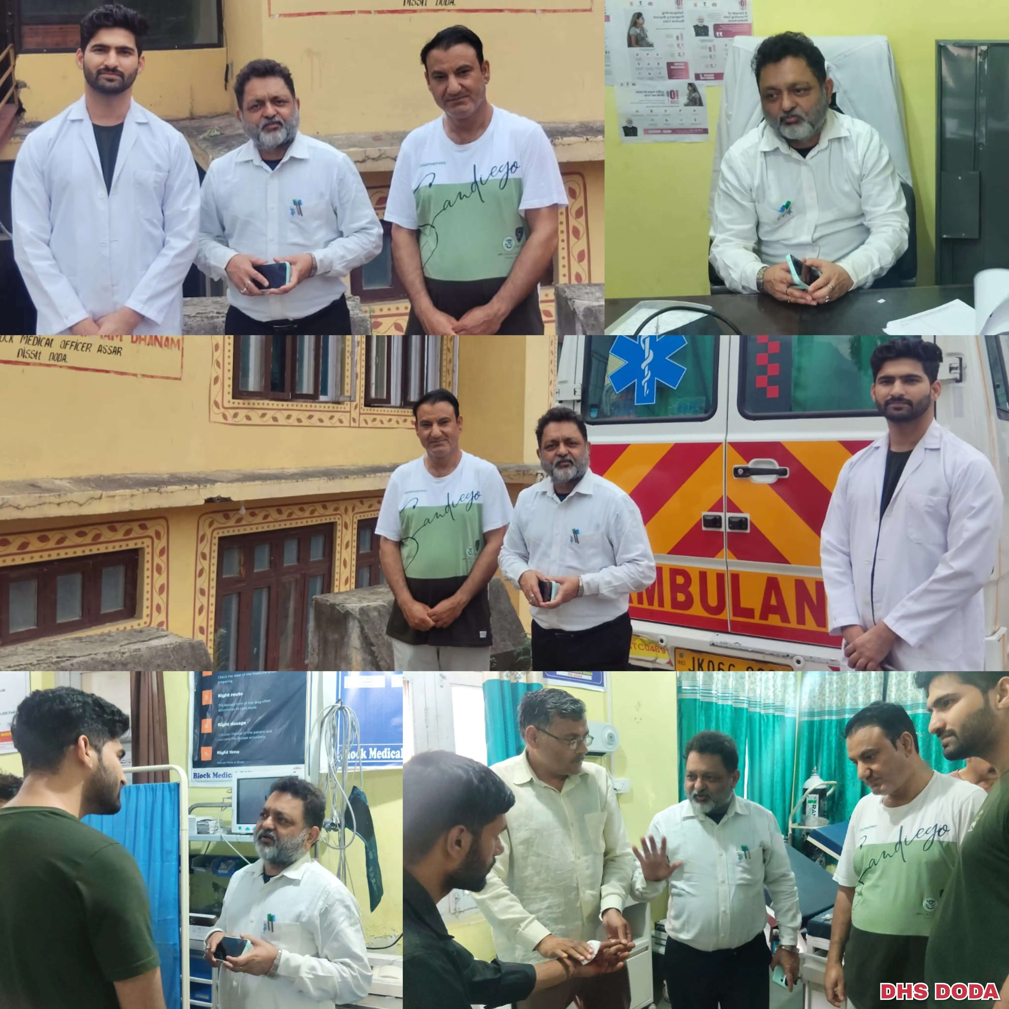 सीएमओ ने पीएचसी अस्सर का किया औचक निरीक्षण, स्वास्थ्य सेवाओं और स्टाफ की कार्यप्रणाली का लिया जायजा