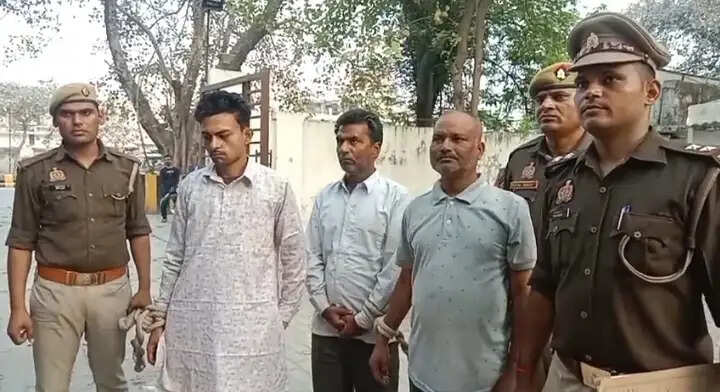 दस लाख के अष्टधातु मूर्तियाें की चोरी का खुलासा, दो चोर व खरीददार गिरफ्तार