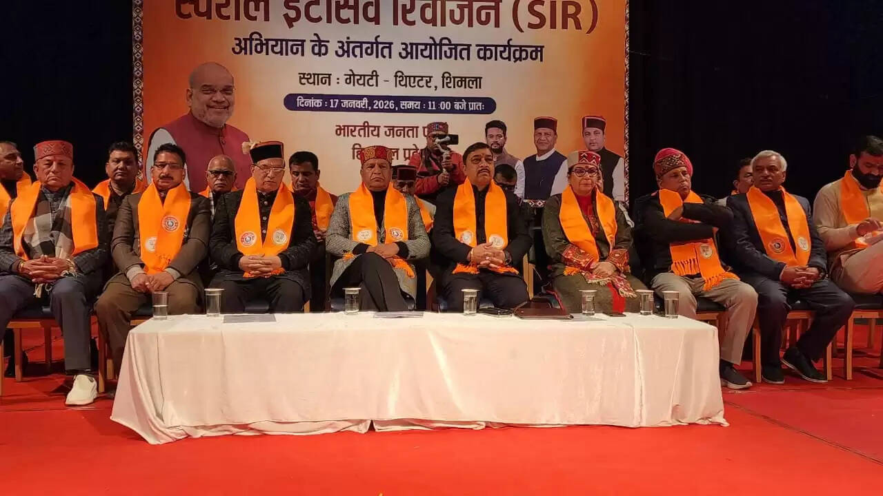 घुसपैठियों के वोट पर राजनीति राष्ट्रहित के खिलाफ, एसएआर का समर्थन करें सभी दल :बिंदल