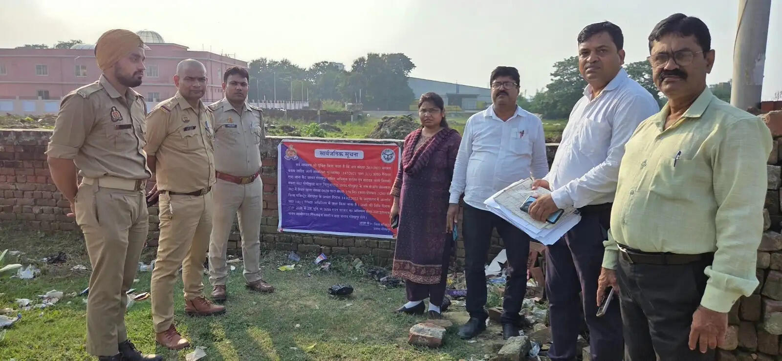 गैंगस्टर की 1.22 करोड़ रुपये की जमीन कुर्क