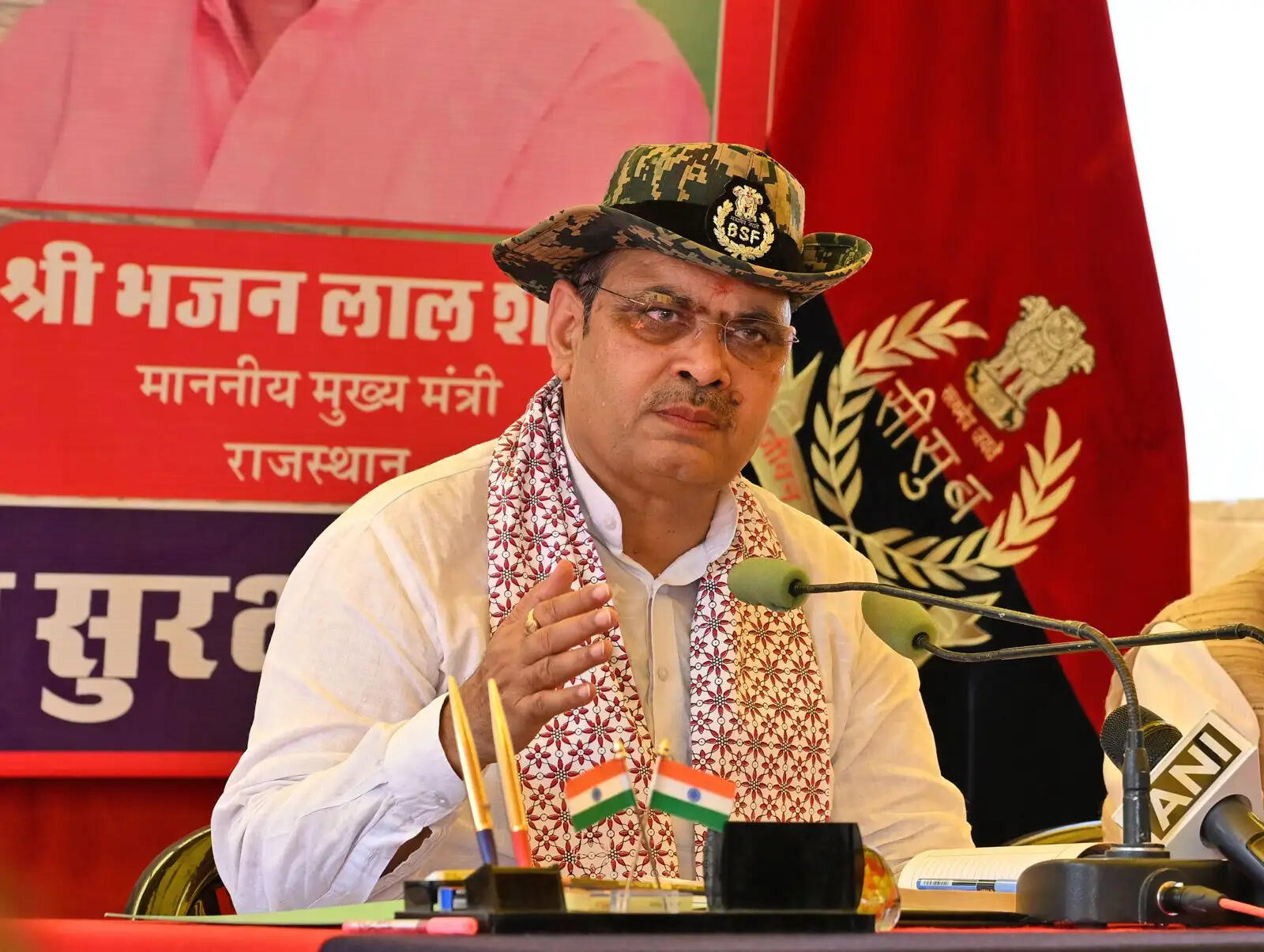 सीमा के सजग प्रहरी बीएसएफ के जवान राष्ट्र के गौरव&nbsp;:&nbsp;मुख्यमंत्री भजनलाल शर्मा