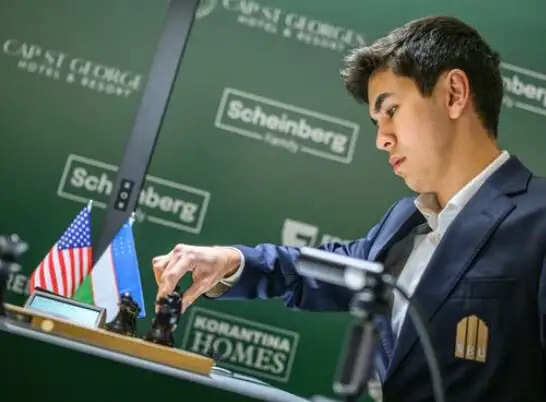 फिडे कैंडिडेट्स 2026, राउंड 5: जावोखिर सिंदारोव ने हिकारू नाकामुरा को हराकर बढ़त बरकरार रखी