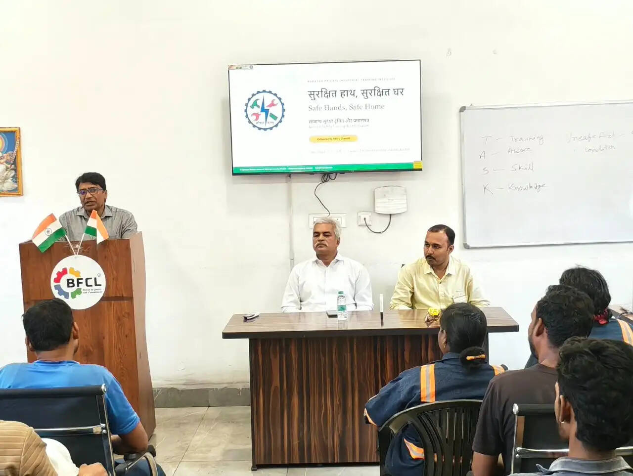 बीएफसीएल में 600 से अधिक श्रमिकों को मिला प्रशिक्षण
