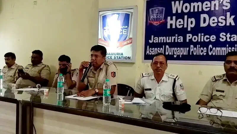जामुड़िया थाना ने मुहर्रम को लेकर शांति बैठक