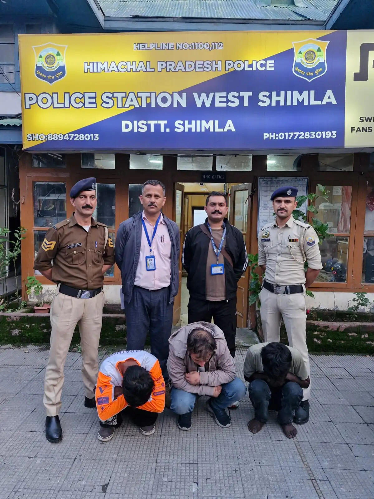 शिमला में 242 ग्राम चिट्टा के साथ तीन गिरफ्तार, 15 दिन पहले जेल से छूटा था मुख्य आरोपी