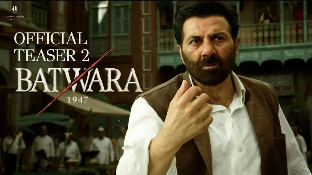 'बंटवारा 1947' का नया टीजर जारी, परिवार की रक्षा के लिए संघर्ष करते दिखे सनी देओल