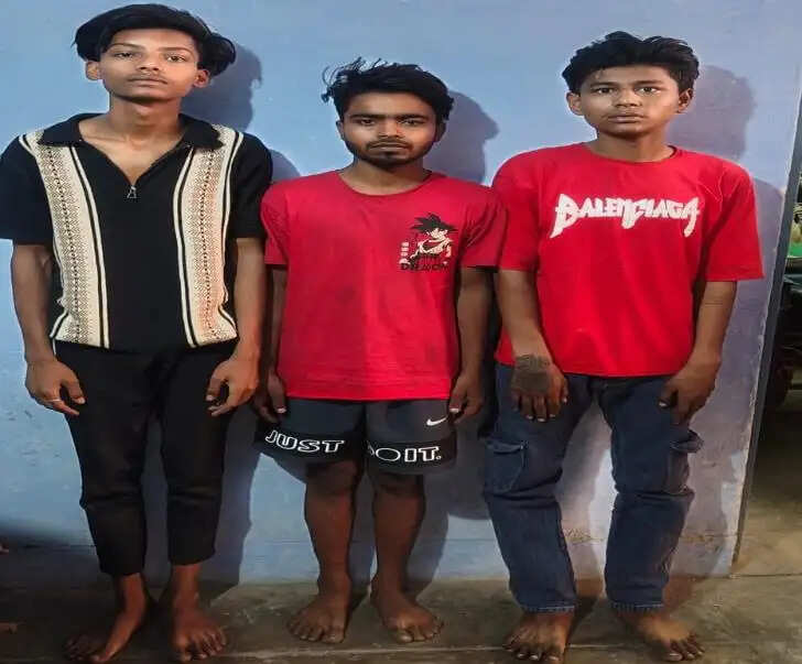पुलिस के हत्थे चढ़े तीन शातिर युवा लुटेरे