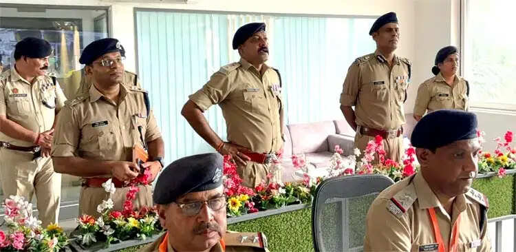 कांवड़ यात्रा की सुरक्षा व्यवस्था का एडीजी ने लिया जायजा,यातायात प्लान को दिए निर्देश
