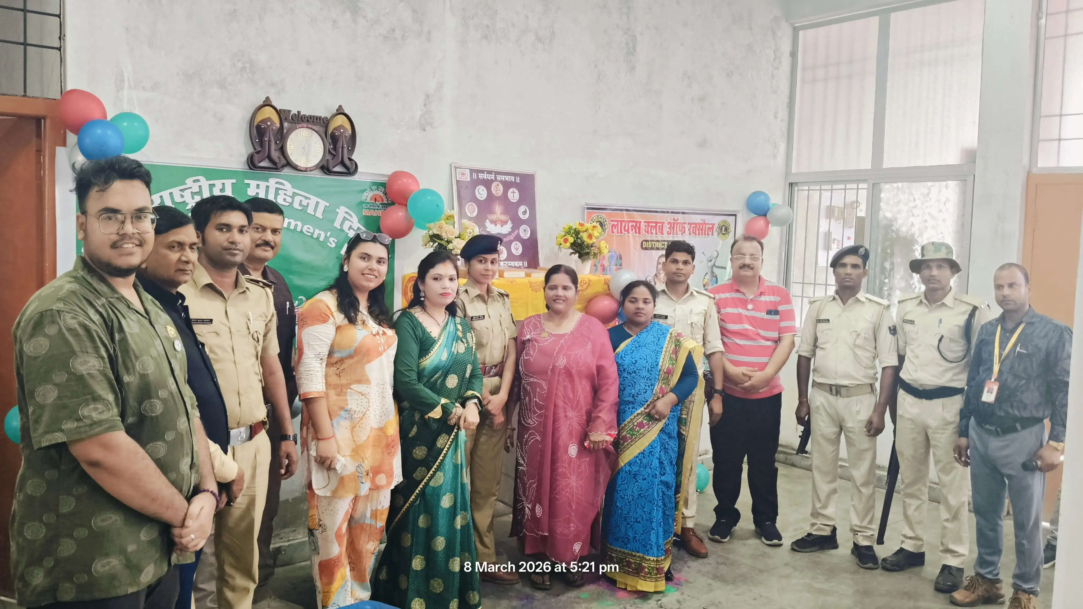 असहाय,निराश्रित एवं नि:शक्त महिलाओं को किया गया सम्मानित