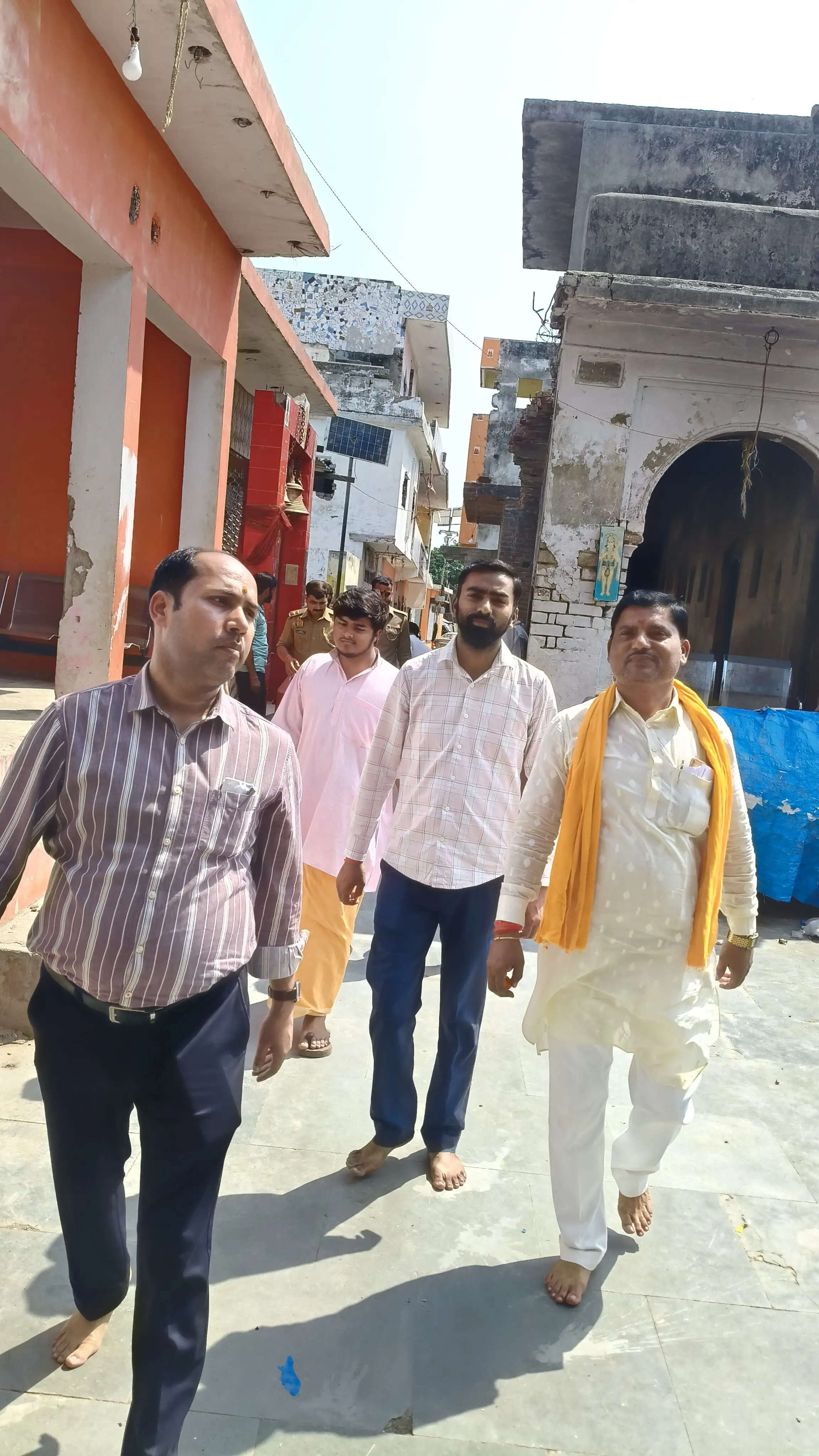 लोधेश्वर महादेव में अधिक मास पर लगने वाले मेले की तैयारियों का उप जिलाधिकारी ने लिया जायजा