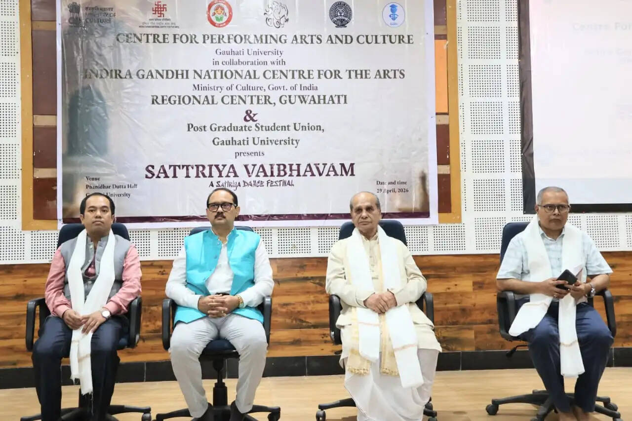 अंतरराष्ट्रीय नृत्य दिवस पर गौहाटी विश्वविद्यालय में ‘सत्रिया वैभवम’ का आयोजन