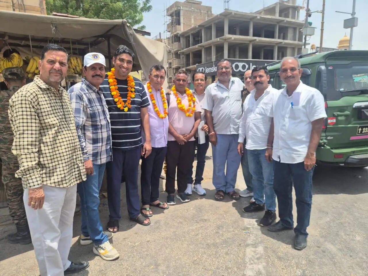 जैसलमेर से अमरनाथ यात्रा के लिए&nbsp;रवाना हुआ&nbsp;श्रद्धालुओं का दल,&nbsp;बर्फानी बाबा के दर्शन करेंगे