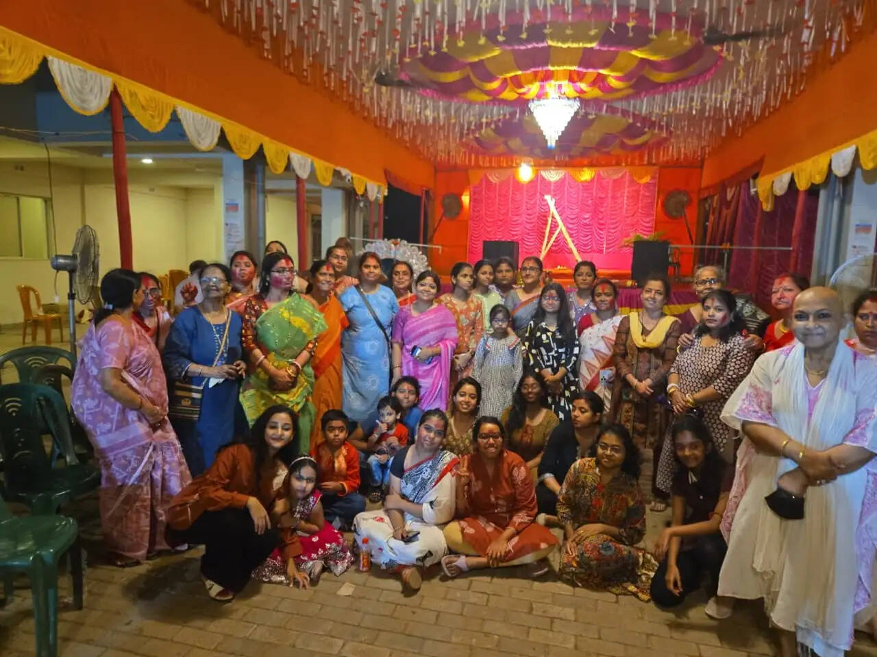 ईडन मेघबालिका में विधि-विधान से मनाया गया दुर्गोत्सव, सांस्कृतिक कार्यक्रमों ने बांधा समां