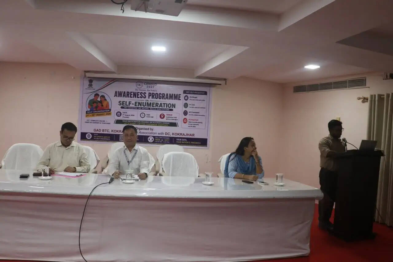 जनगणना 2027 को लेकर बीटीसी सचिवालय में स्व-गणना प्रशिक्षण, हेल्प डेस्क स्थापित