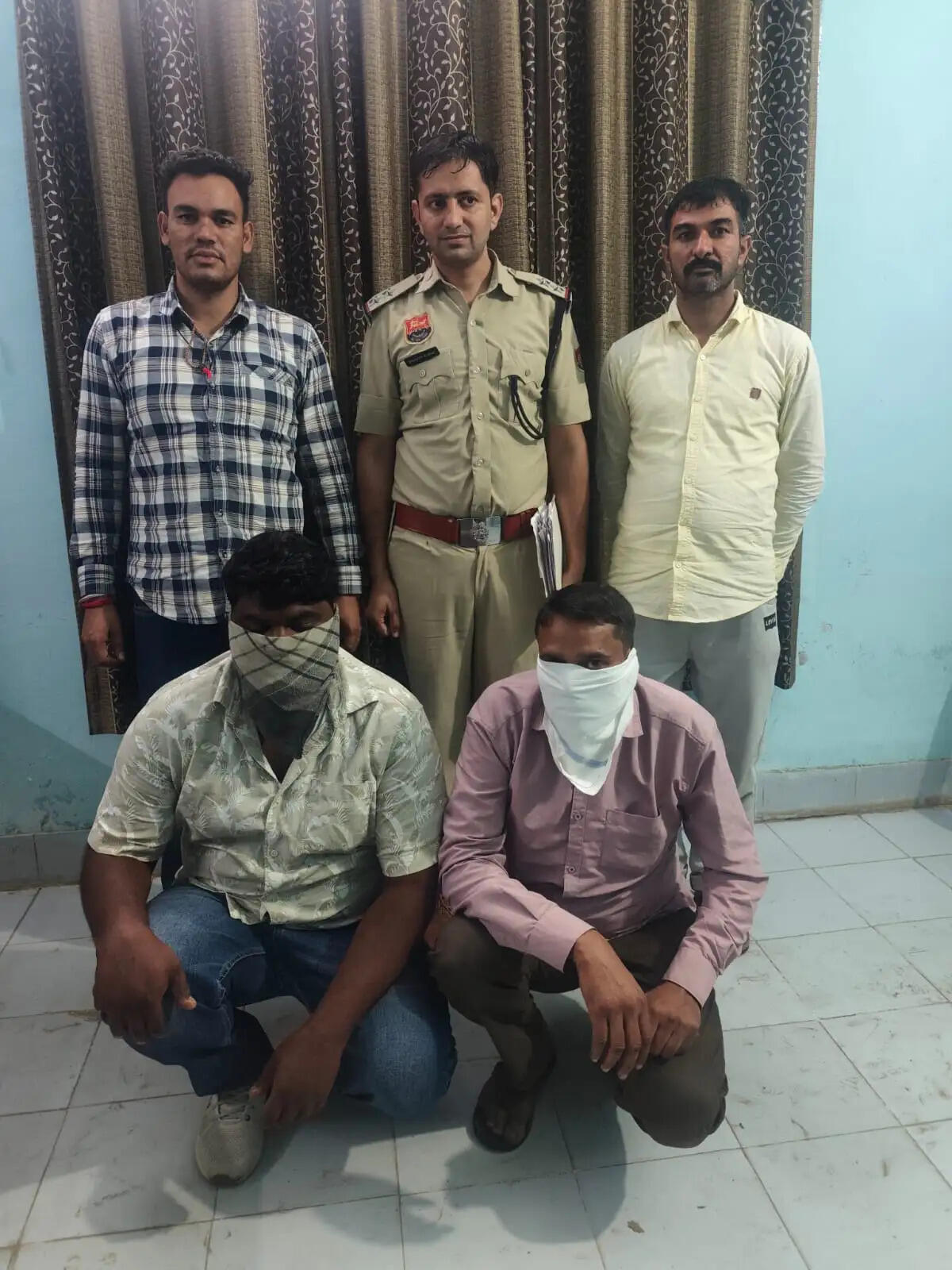 जींद : बेटे की गिरफ्तारी का डर दिखाकर एक लाख ठगने के दो आरोपित गिरफ्तार