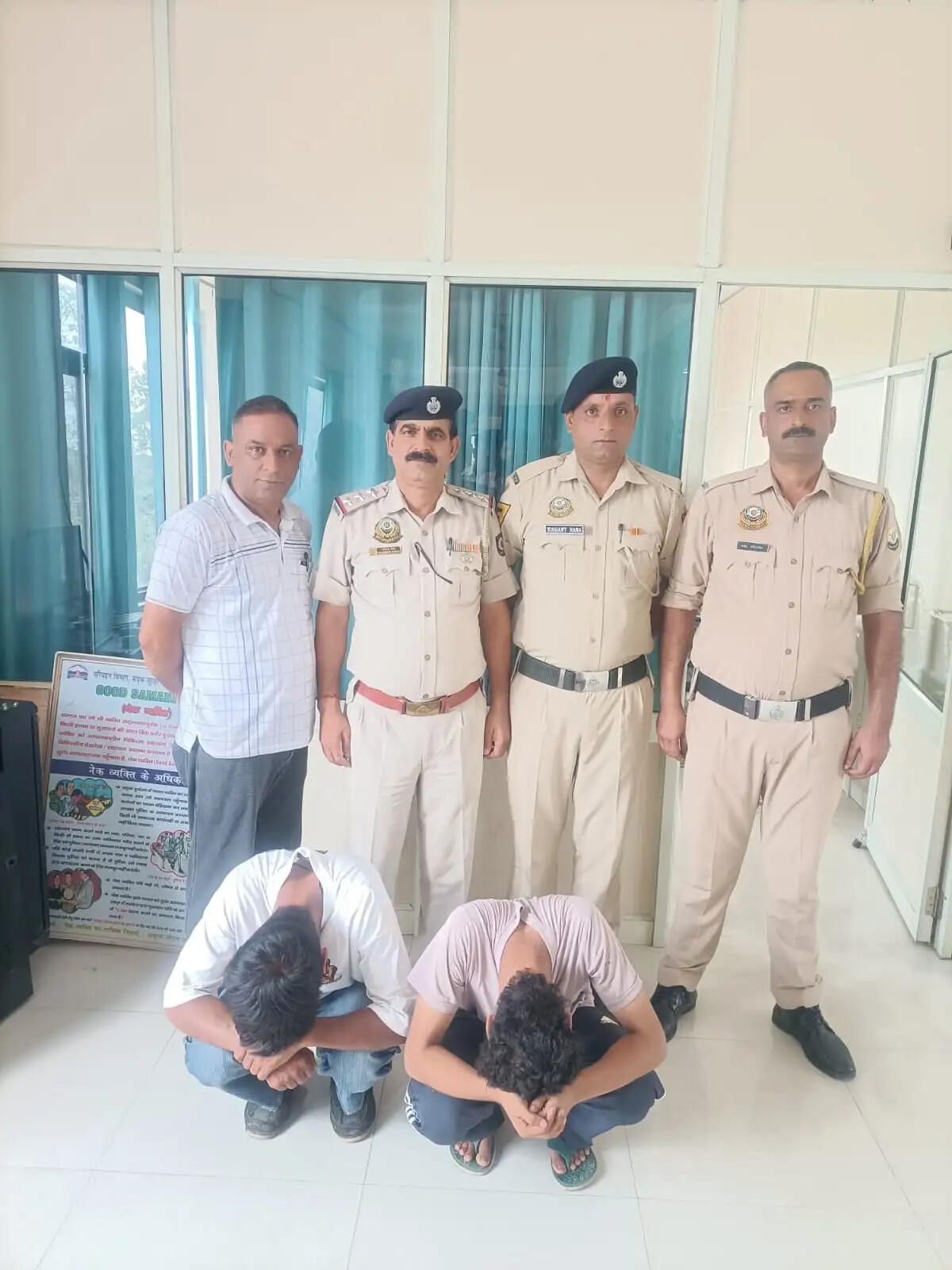 शाहपुर में 1.78 ग्राम चिट्टे सहित दो युवक गिरफ्तार
