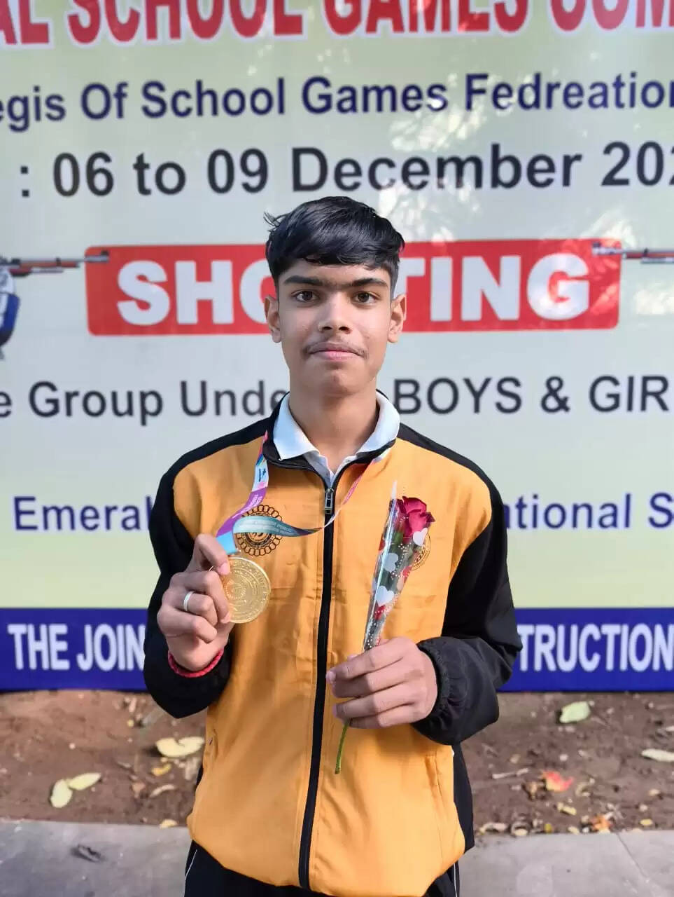 शूटिंग प्रतियोगिता में अभिनव ने जीता स्वर्ण पदक