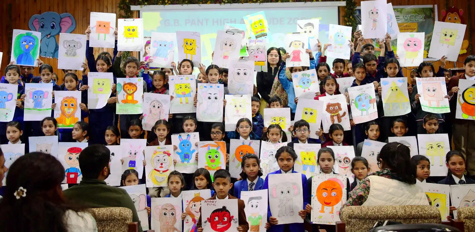 नैनीताल प्राणी उद्यान में पृथ्वी दिवस पर विविध गतिविधियां, 300 विद्यार्थियों ने लिया भाग