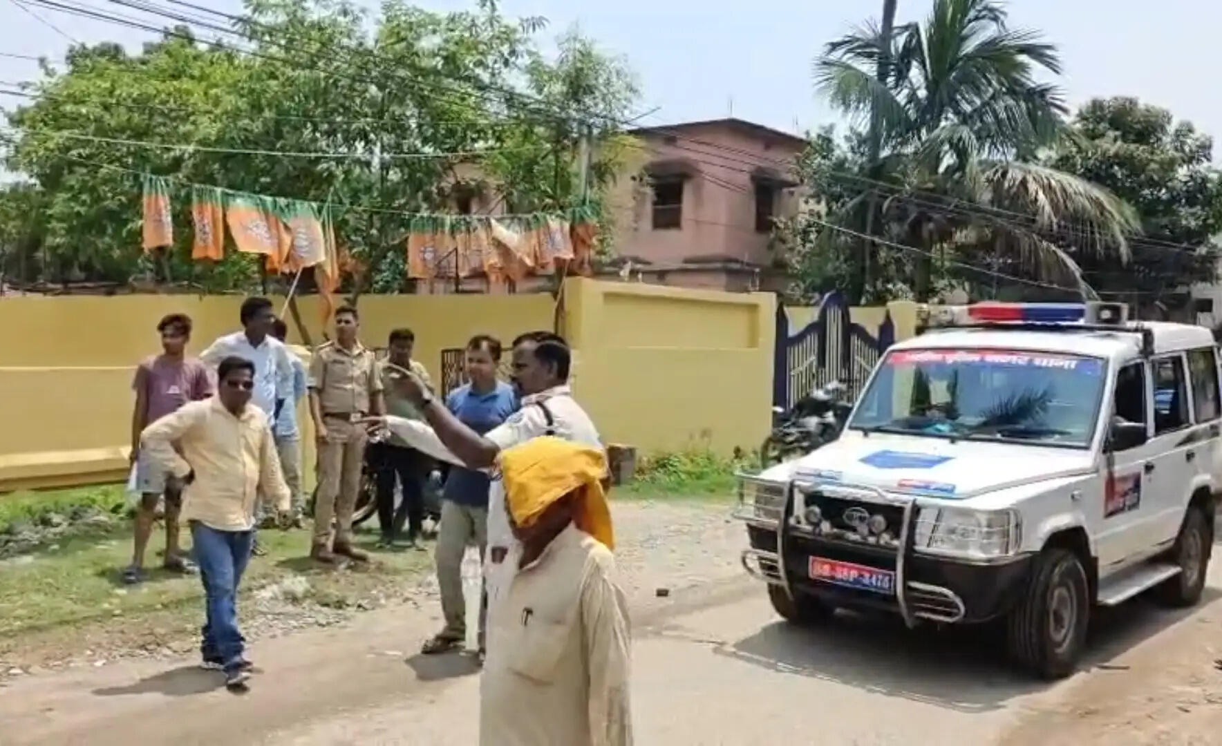 भाजपा जिला कार्यालय के पास से स्कॉर्पियो गाड़ी की चोरी,पुलिस जांच में जुटी
