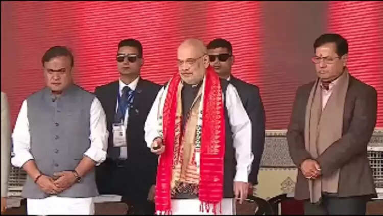 (लीड) डिब्रूगढ़ बनेगा असम का दूसरा प्रशासनिक केंद्र, अमित शाह ने 1,715 करोड़ की योजनाओं का किया शुभारंभ
