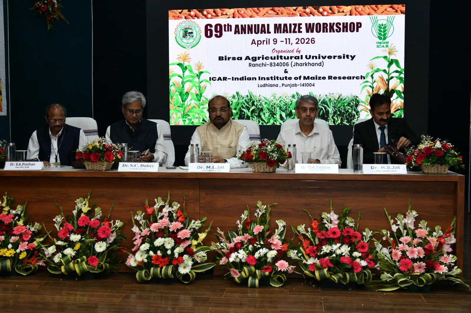 भारत को मक्का अनुसंधान और विकास का वैश्विक केंद्र बनाएं वैज्ञानिक : डॉ. एमएल जाट