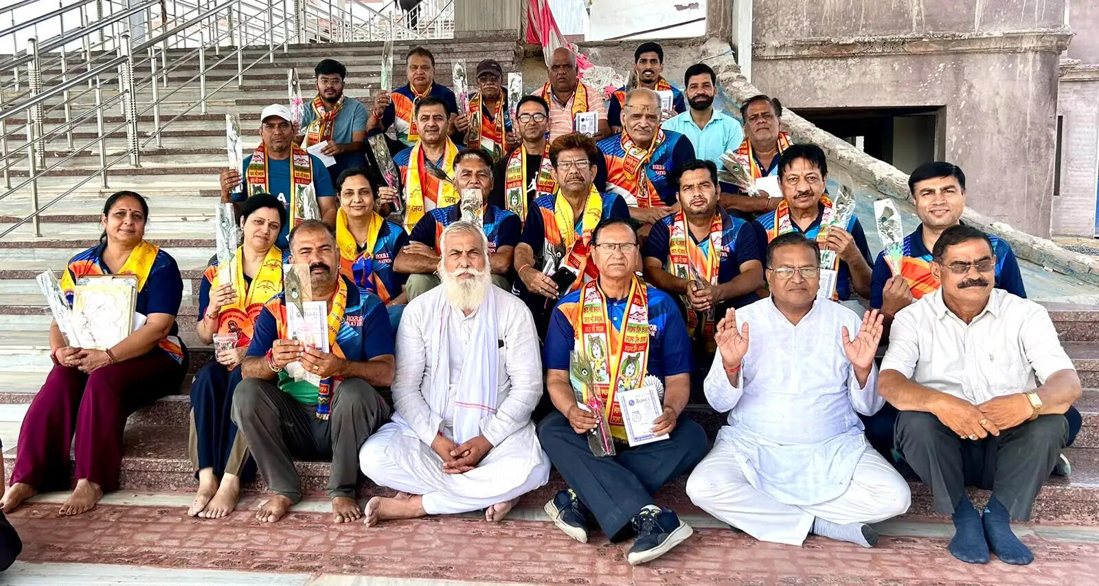 राज्य स्तरीय सम्मान मिलने पर टीम आवर फॉर नेशन का&nbsp;अभिनंदन
