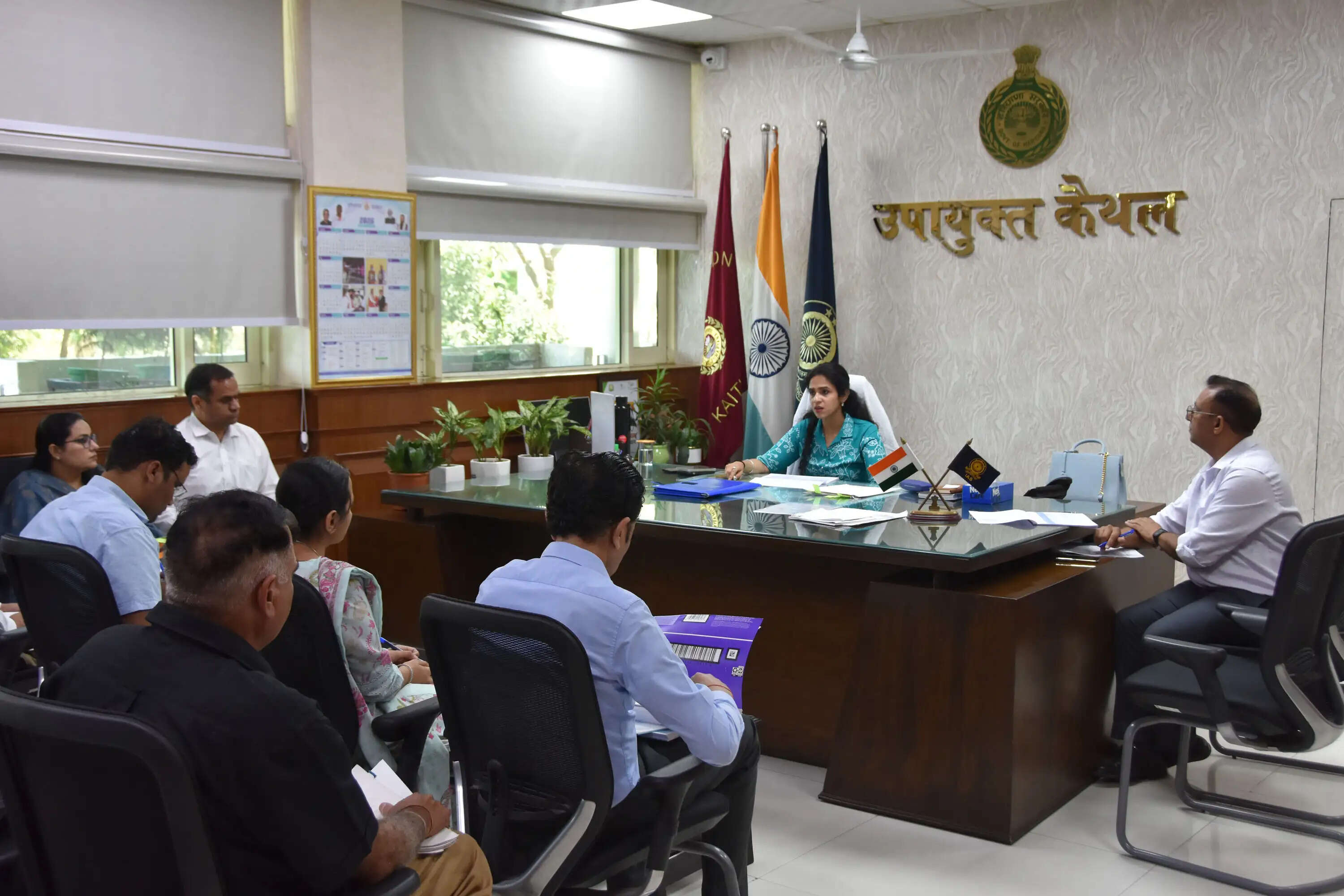 कैथल: डीसी ने ग्रामीण विकास में लंबित कार्य जल्द पूरा करने के दिए निर्देश