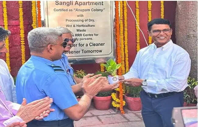 एनडीएमसी ने सांगली अपार्टमेंट्स को आठवीं “अनुपम कॉलोनी” किया घोषित