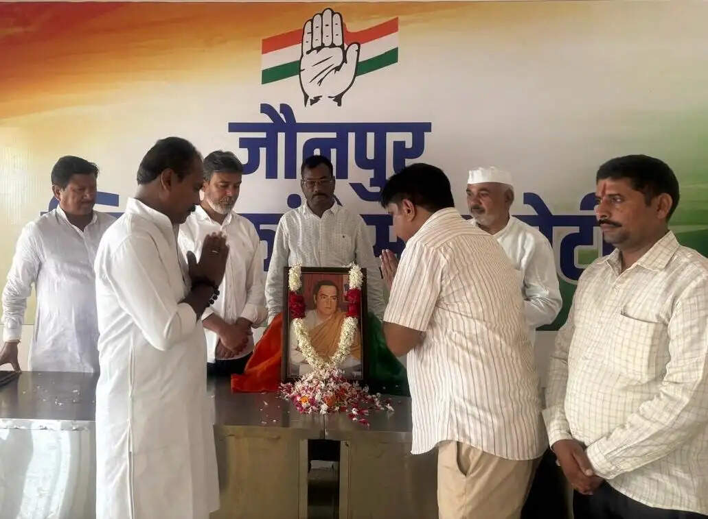 पूर्व प्रधानमंत्री राजीव गांधी की जयंती सद्भावना दिवस के रूप में मनाई