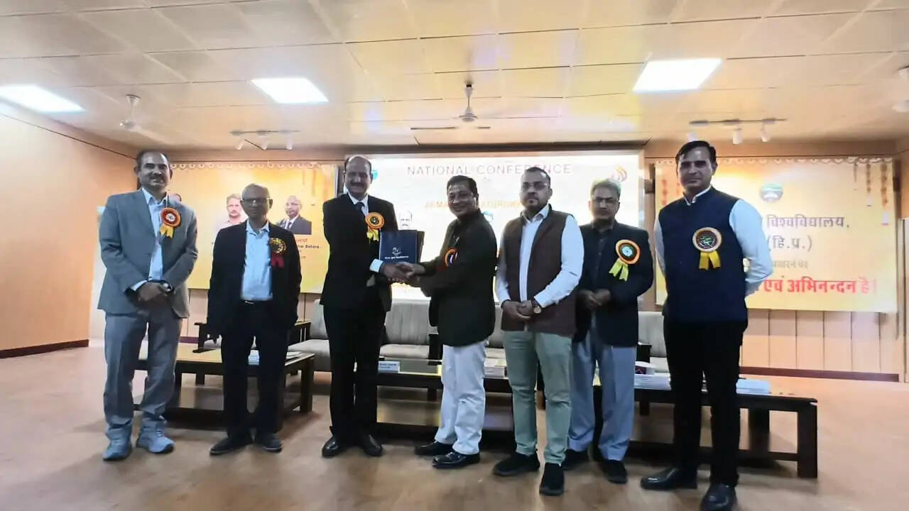 सरदार पटेल विश्वविद्यालय मंडी और नेपाल ओपन यूनिवर्सिटी के बीच शैक्षणिक सहयोग हेतु समझौता ज्ञापन पर हस्ताक्षर