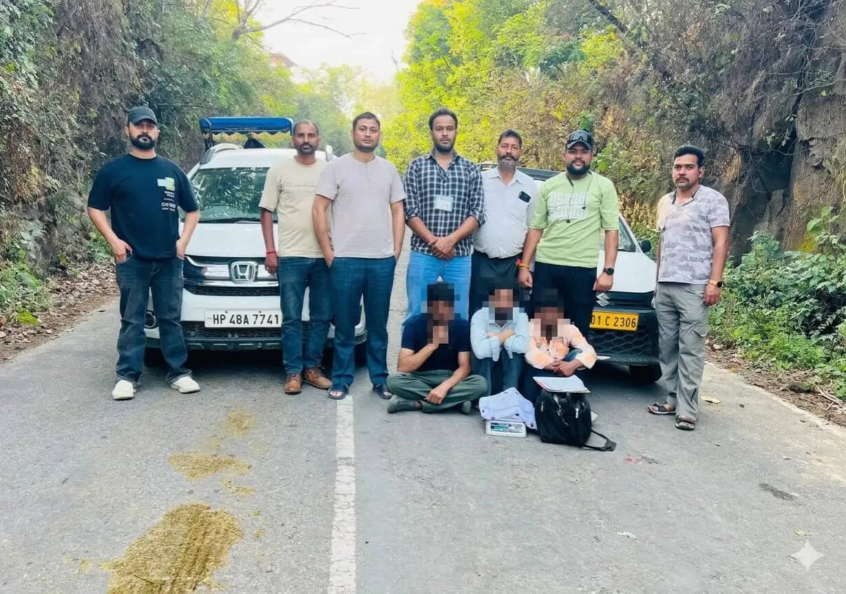 नूरपुर में एक किलो 340 ग्राम चरस बरामद, तीन आरोपी गिरफ्तार