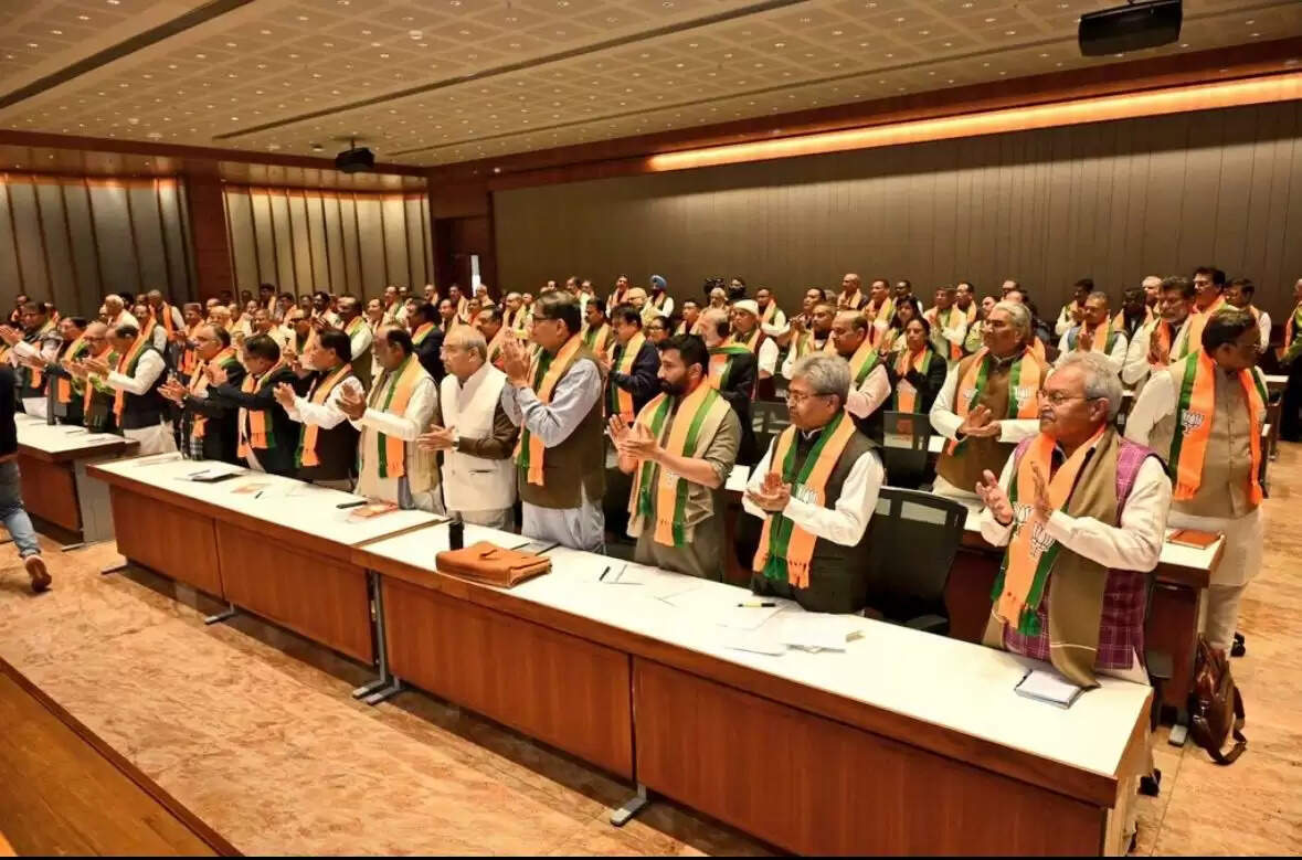 नितिन नवीन की अध्यक्षता में हुई पदाधिकारियों की अहम बैठक, चुनावी राज्यों पर रहा फोकस