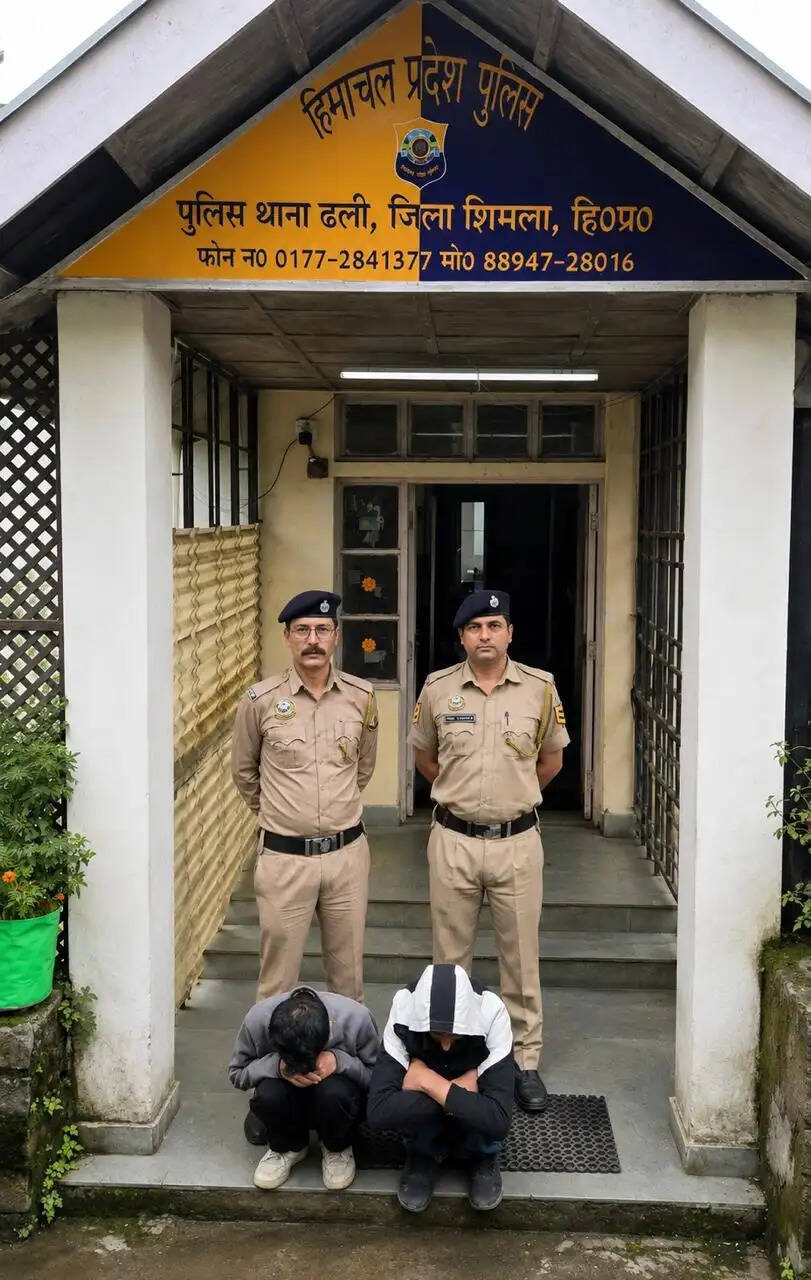कमरे में पुलिस की दबिश, चिट्टे सहित दो धरे
