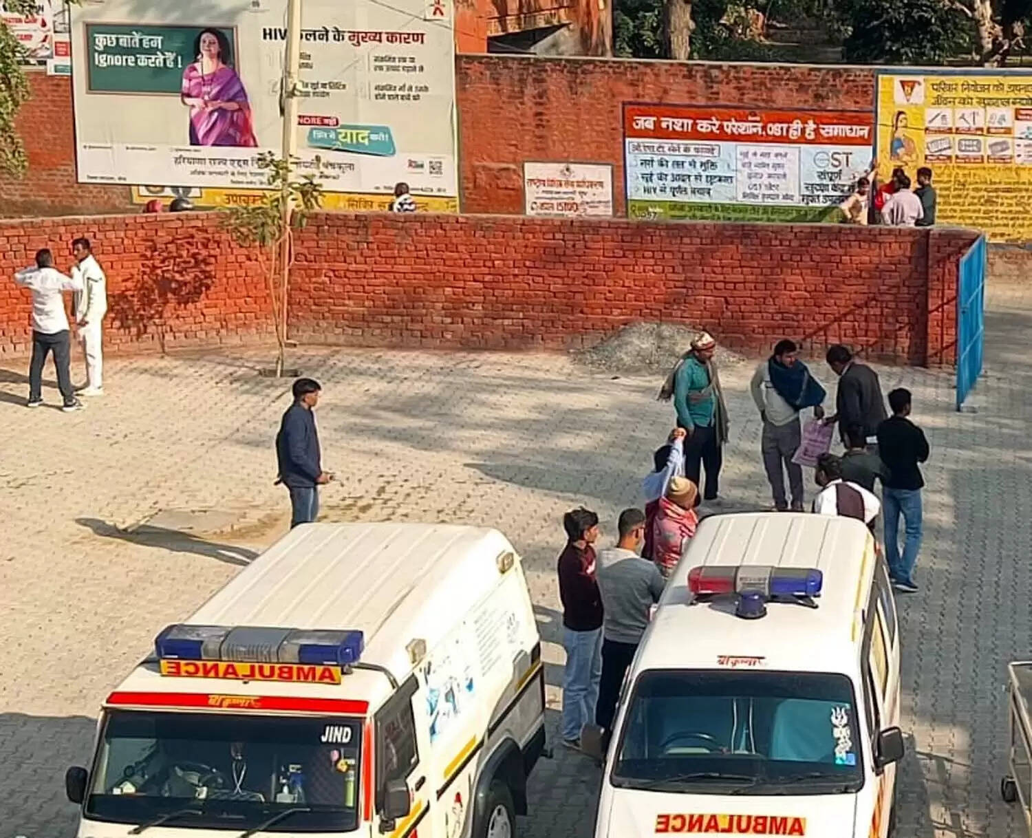 जींद : अज्ञात वाहन की टक्कर से बाइक सवार दो युवकों की मौत, एक गंभीर