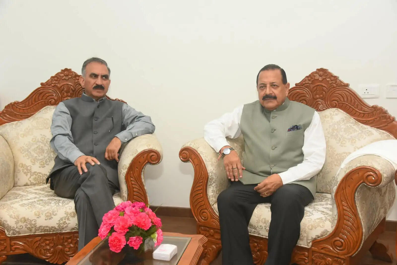 केंद्रीय मंत्री जितेंद्र सिंह से मिले मुख्यमंत्री सुक्खू, लाहौल-स्पीति और पांगी में खगोलीय केंद्र खोलने की मांग