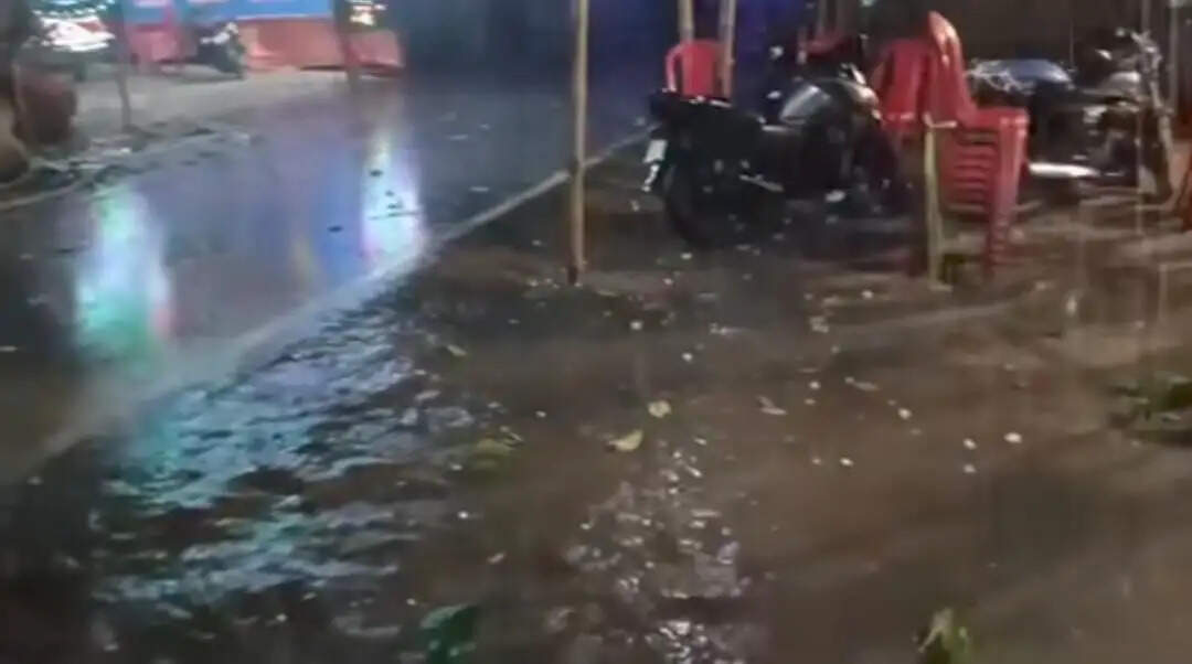 सुपौल में कहर बनकर बरसी ओलावृष्टि, फसलों और घरों को भारी नुकसान