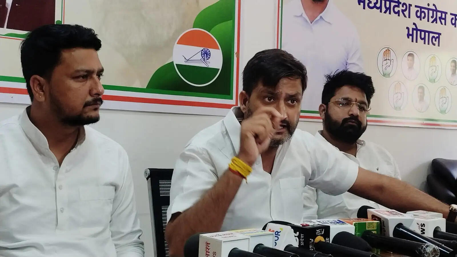 कांग्रेस&nbsp;का&nbsp;आराेप,&nbsp;गेहूं खरीदी में किसानों से धोखा कर रही है भाजपा सरकार