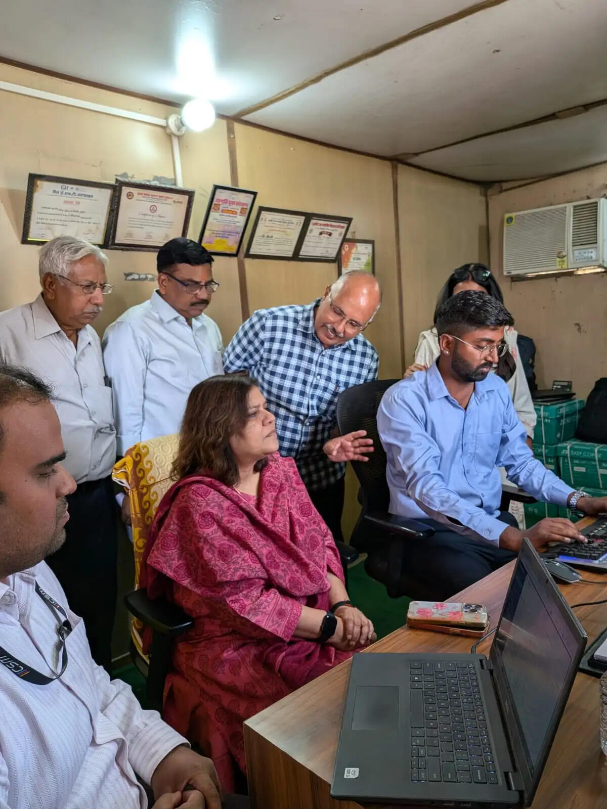 ऑटोमाइज्ड तुलाई काटों का लाइव परीक्षण शुरु, यूजर फ्रैण्डली मोबाइल एप्प भी जल्द ही होगा जारी