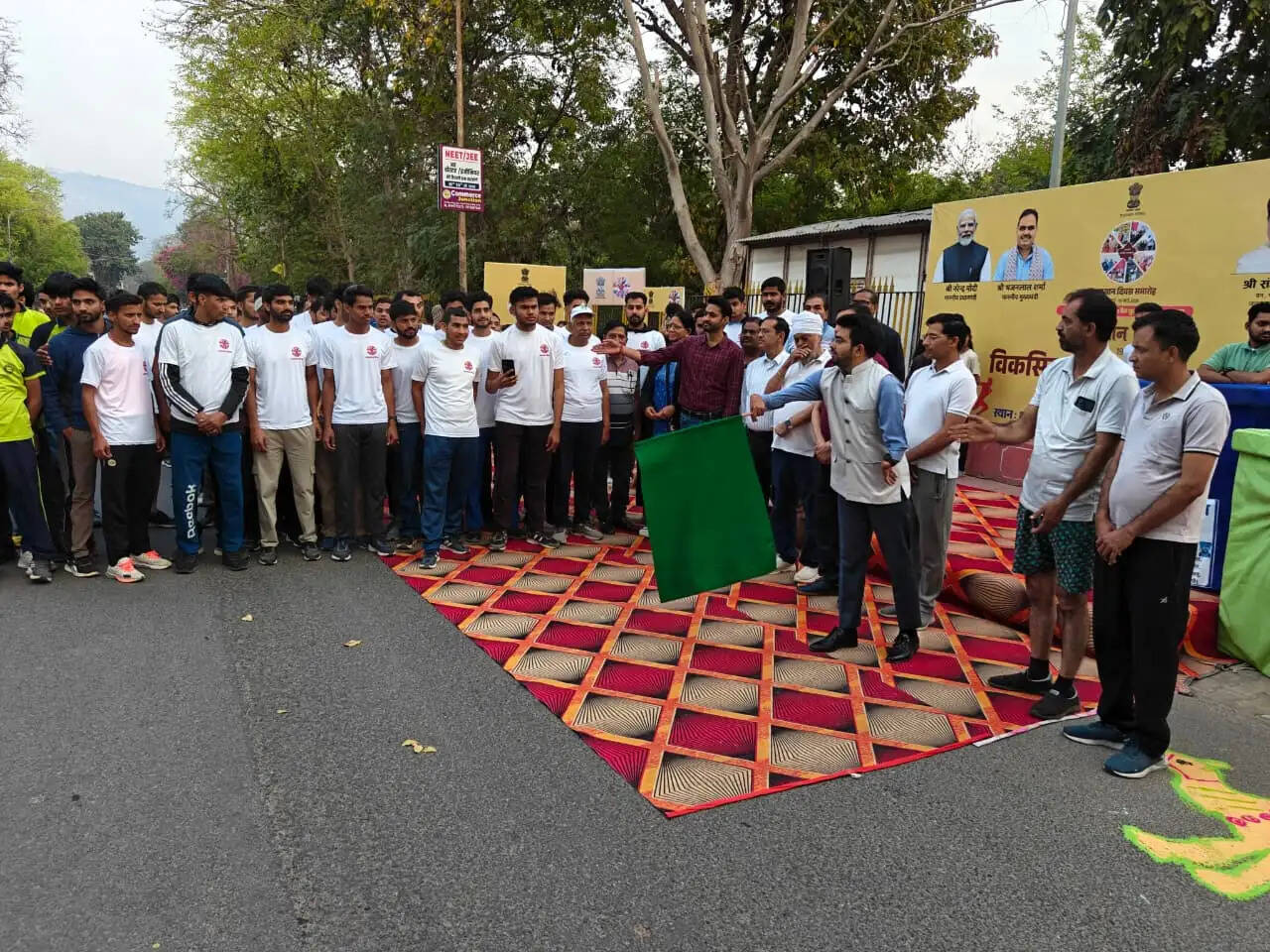 राजस्थान दिवस पर अलवर में ‘रन फॉर विकसित राजस्थान’, स्वच्छता और फिटनेस का दिया संदेश