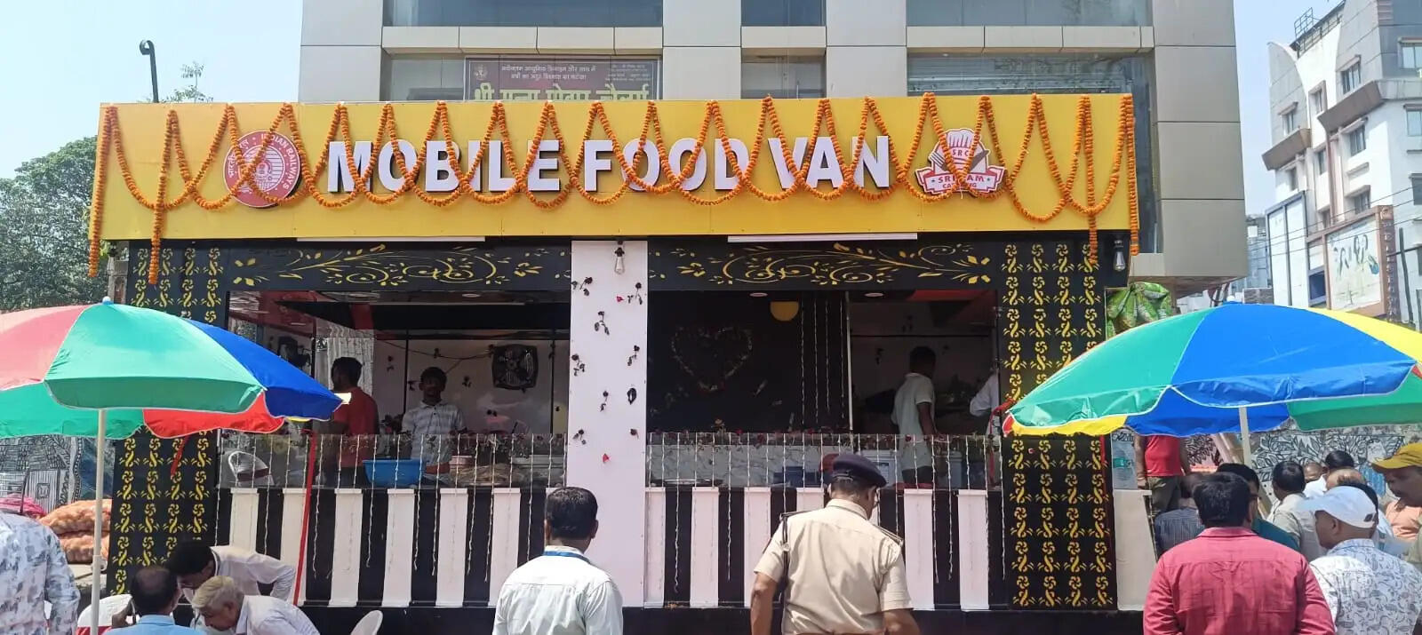 भागलपुर रेलवे स्टेशन पर एक और मोबाइल फ़ूड वैन सेवा शुरू