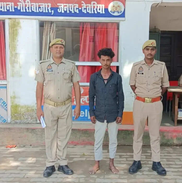 देवरिया : लूट के मामले में वांछित आरोपित गिरफ्तार