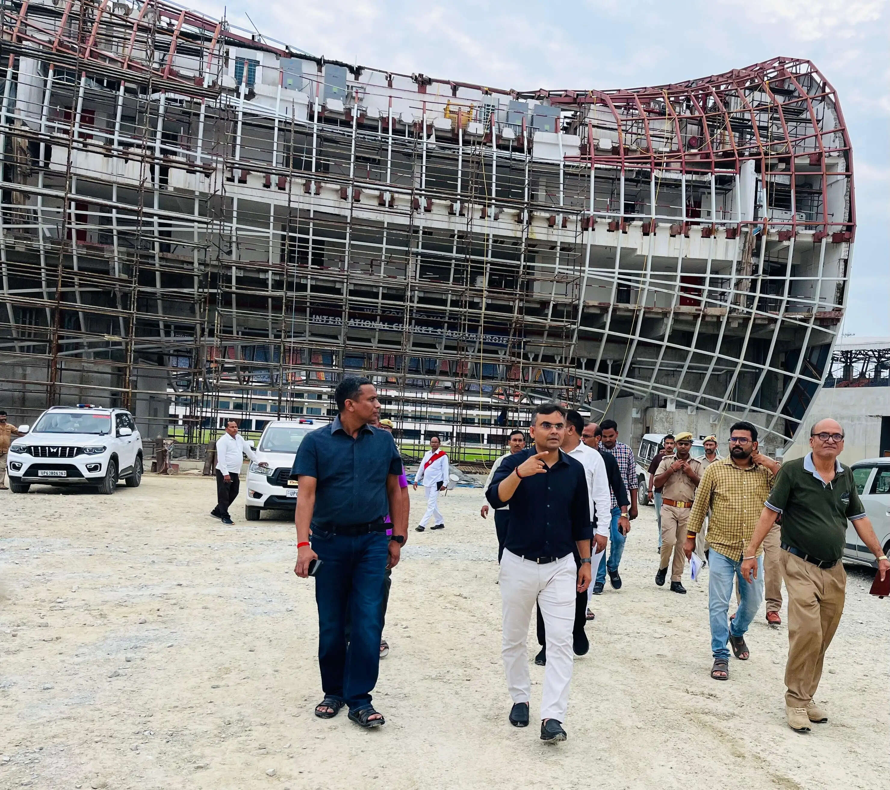गंजारी अंतर्राष्ट्रीय क्रिकेट स्टेडियम 15 अक्टूबर तक बनने की संभावना, सभी कार्य लगभग पूर्ण